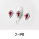 thumbnail image 1 of Gran mezcla de tamaños diferentes formas coloridas AB iridiscentes cristales 3D diamantes grandes diamantes de imitación arco plata Metal encantos gemas piedras para uñas arte belleza diseño decoració kaili Sencillez, 1 of 3