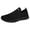 Black, variant on NOKIO Slip On Sneakers for Women Lightweight Walking Shoes Comfortable Breathable Mesh with Arch Suuport Womens Breathable Sport Casual Shoes Lightweight Walk Running Sneakers