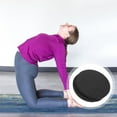 thumbnail image 1 of OULII 2Pcs Thick TPE Mat for Yoga and Pilates Black Color, 1 of 8