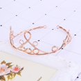 thumbnail image 2 of Peineta para el pelo con diamantes de imitación para novia, boda, coronas para desfiles, tiara, peineta, 2 of 3