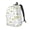 Medium, variant on Green Blue Avocado Pattern Durable Canvas Backpack for Men & Women – Stylish & Lightweight – Adjustable Straps, Multiple Pockets – Fits 15-17 Inch LaptopsMedium