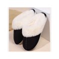 thumbnail image 5 of Women’s Plush Lined Slippers - Wool Fluffy Moccasins for Indoor/Outdoor Dual Use - Comfortable & Stylish Shoes for Women, 5 of 5