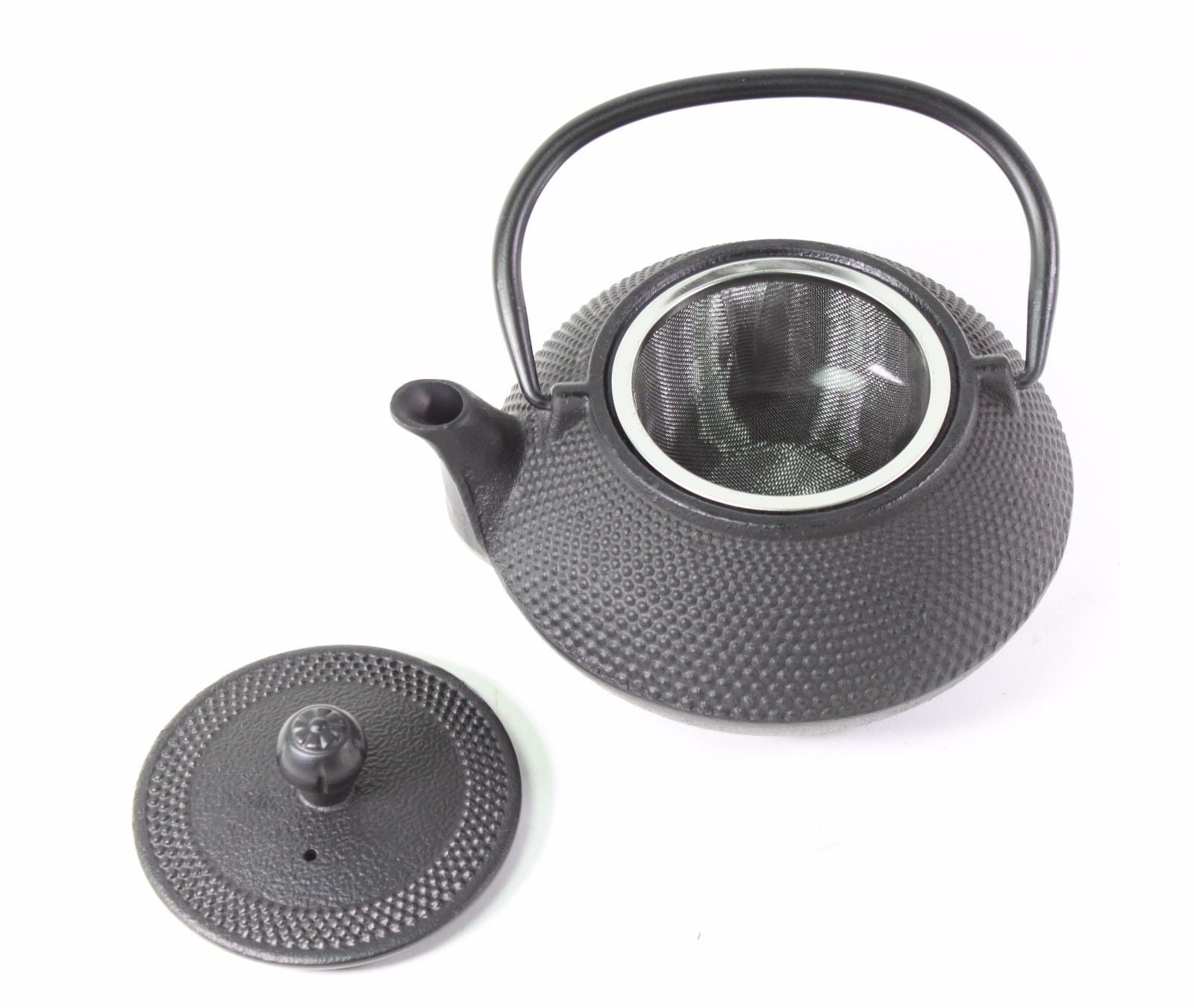 Velaze 37 oz. Japanese Antique Small Dot Cast Iron Teapot with Warmer  VLZ-TP02 - The Home Depot