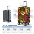 thumbnail image 4 of Fuzoiu Sunflower Print Suitcase Cover,Washable Luggage Covers for Suitcase,Elastic Luggage Protector Cover,Scratch Resistant Travel Suitcase Covers-Medium, 4 of 7