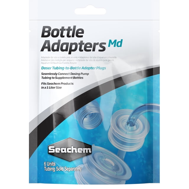 Adaptador de botella Seachem para botella de 1 litro, 28 mm