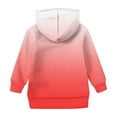thumbnail image 4 of TQWQT Girl's Sweatshirt Red Hoodie Long Sleeve Kids Plain Hooded Sweatshirt Gradient Pullover Hoodies Size 10-12 Cute Sweatshirts 4-5 Years, 4 of 4