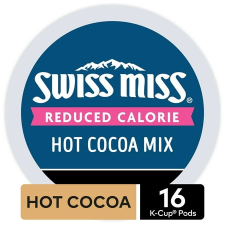 Swiss Miss Reduced Calorie Hot Cocoa, Keurig K-Cup Pod,