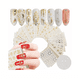 thumbnail image 2 of Sticker Pegatinas Decorativas para Uñas Dorado y  Plata 30hojas, 2 of 5