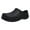 Black, variant on Mens Mules Slip on Sandals Closed Toe Clogs Anti Slip Waterproof Slippers with Arch Support