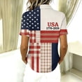 thumbnail image 4 of 250th Anniversary USA Shirt Casual 250 Years Of Freedom T Shirt Button Down Short Sleeve Shirts Patriotic Shirts Tops, 4 of 7