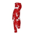 thumbnail image 4 of Guluxicc Womens Christmas Stretch Leggings Graphic Print Pants Workout Athletic Running Gym Leggings Pants, Multicolor, L, 4 of 8