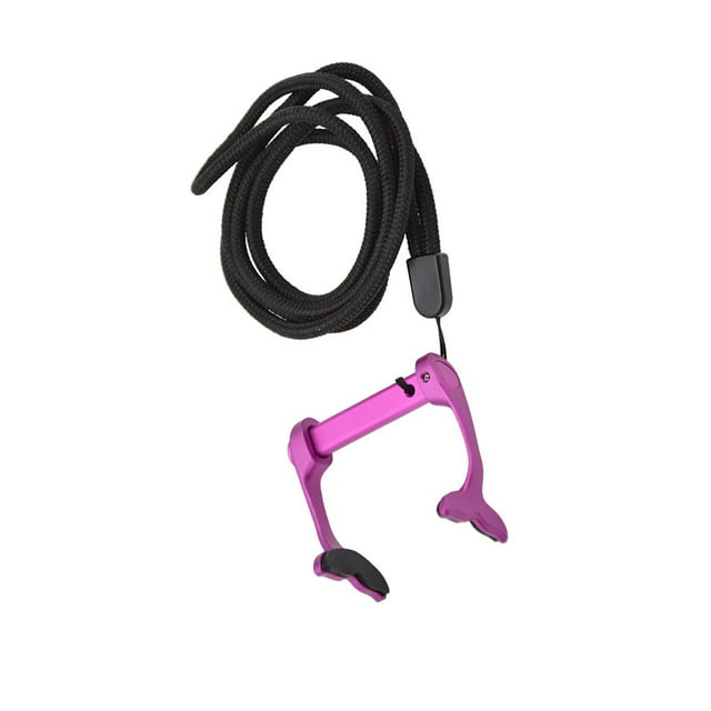 Clips nasales Toystoory Aleación de aluminio Equipo deportivo Accesorios de buceo Rosado
