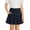 Navy, variant on Girls' School Pleated High Waist Stretch Sports Casual Skirt With Pockets Suitable(Coffee,120/7Y)