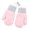 Pink, variant on Thick Knitted Mittens with String Unisex Full Finger Glove Fuzzy Fleece Gloves