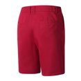 thumbnail image 5 of Garbnen Golf Shorts for Men Button Straight Leg Men Bermuda Shorts Lightweight Breathable Casual Summer Outdoor Workout Mens Athletic Shorts with Pockets Red S, 5 of 8