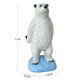 thumbnail image 2 of Soporte para teléfono con forma de oso polar, muebles artesanales de resina, 2 of 6