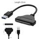thumbnail image 2 of Ygjytge Cable Adaptador USB 3.0 A SATA 3 6Gbps Compatible Con Disco Duro SSD 2 5 Pulgadas, 2 of 9