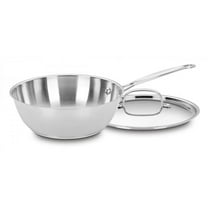 Cuisinart Chef's Classic Stainless Cookware 3 Quart Chef's Pan with Cover