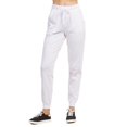 thumbnail image 4 of Sofra Women's Lightweight Cotton Jersey Jogger Pants and Zip-UP Hoodie Jacket Sets, 4 of 7