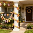 thumbnail image 5 of Dmlowu Long Easter Artificial Garland with Eggs - Spring Garland Farmhouse, Hanging Easter Wreath Decorations for Front Door Kitchen Fireplace Home Indoor Outdoor, 5 of 9
