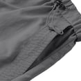 thumbnail image 6 of YABCSAZ Mens Casual Cargo Hiking Pants Lightweight Breathable Quick Dry Elastic Waist Stretch Trousers Outdoor Waterproof Camping Fishing Running Athletic Active Pants Trousers with Pockets, 6 of 9