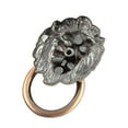 thumbnail image 2 of Uxcell Copper Tone Lion Head Shape Door Knob- 0.12" Hole Diameter-2 Pack, 2 of 5