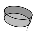 thumbnail image 1 of koolsoo Rain Barrel Mesh Cover Durability Premium Reusable Accessory with Drawstring 63cmx63cmx25cm, 1 of 9