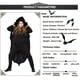 thumbnail image 4 of Disfraz de murciélago vampiro COOLJOY para niños, con guantes, talla XL, 4 of 6
