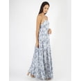 thumbnail image 2 of Maxi vestido de flores con tirantes AMAD Casual para mujer Talla L, 2 of 5