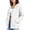 Gray, variant on Women's Full Zip Fashion Hoodie, Oversized Long Sleeve Hooded Sweatshirt with Pockets, Casual Cute Zip Up Hoodies, #01_Light Blue, L