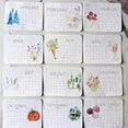 thumbnail image 7 of Eco-Friendly Plantable Love Seed Calendar 2026,Seed Calendar Plantable,Month Biodegradable Seed Paper Planner With Wildflower, Herb & Fruit Seeds For Garden & Decor, 7 of 7