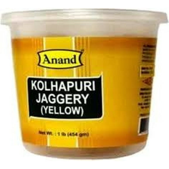 Anand Kolhapuri Jaggery (Yellow) 1lb