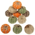 thumbnail image 5 of 8 Uds calabazas falsas fiesta de cosecha de Acción de Gracias adornos de calabaza artificiales calabazas de espuma para Halloween, 5 of 5