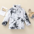 thumbnail image 2 of TAIAOJING Toddler Baby Boy Girl Hooded Jacket Kids Child Baby Colorful Artificial Wool Collar Long Sleeved Zipper Sweatshirt Jacket Outer Outwear Outfits Clothes 2-3 Years, 2 of 8