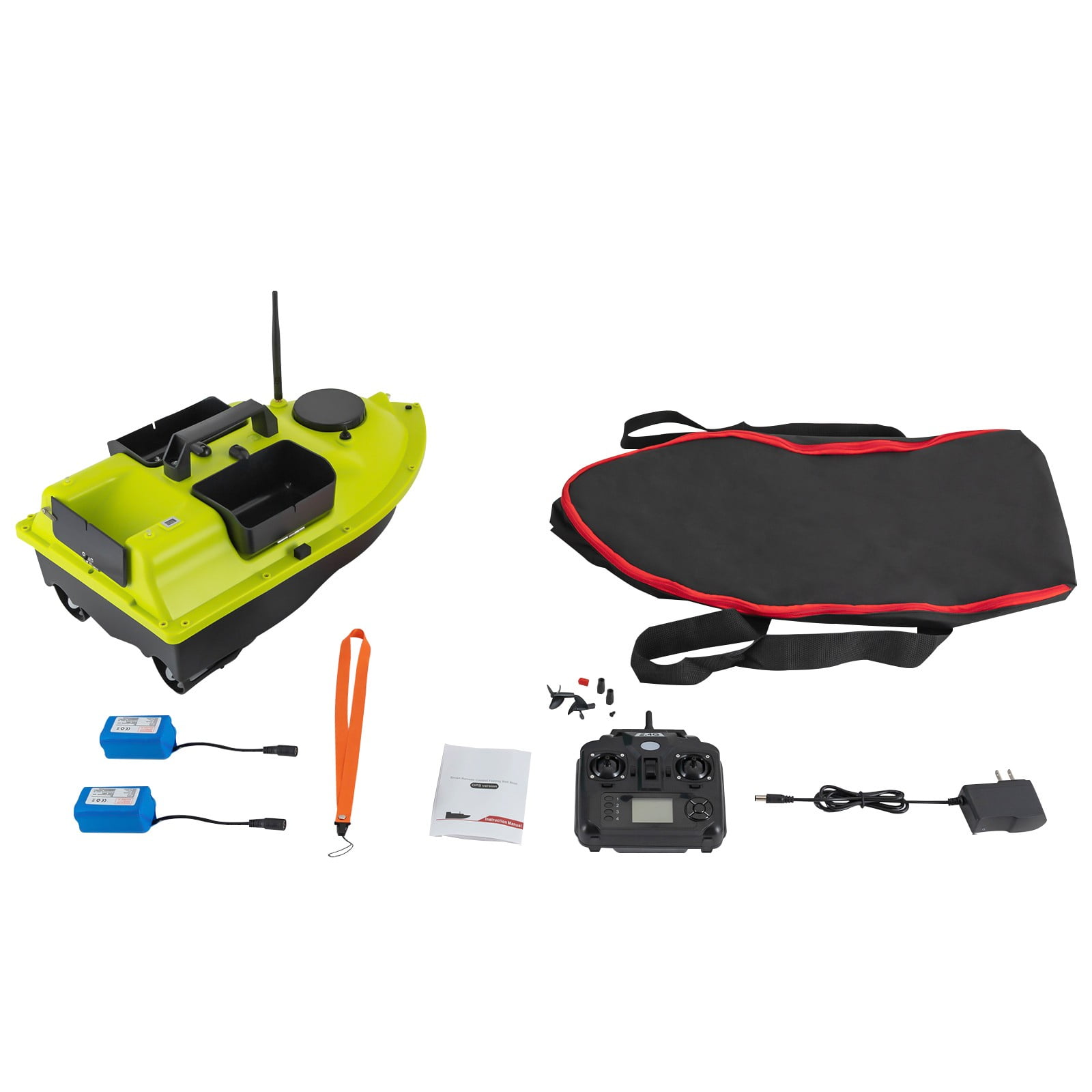 Remote Control Fishing Bait Boat Waterproof Sporting Goods with Night Lights