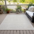 thumbnail image 6 of Addison Rugs Chantille Indoor/Outdoor Transitional Stripes Ivory Washable Rectangle Rug, 9' x 12', 6 of 6