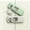 Green+Silver, variant on ZOURIH 1 Pack Child Proof Refrigerator Lock, Baby Proofing Cabinet Locks, oven lock child safety, fridge lock, for Fridge, Drawers, Dishwasher, Oven, Cupboard, Closet, Adhesive, No Tools Need,Silver