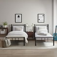 thumbnail image 4 of Arkwright Fitted Bed Sheets (Pack of 6), 200 Thread Count., Cotton Poly Blend, White with Color Coded Hem, Queen Bed Size, 4 of 7