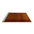 thumbnail image 2 of Ahgly Company Machine Washable Indoor Rectangle Persian Yellow Traditional Area Rugs, 7' x 9', 2 of 4