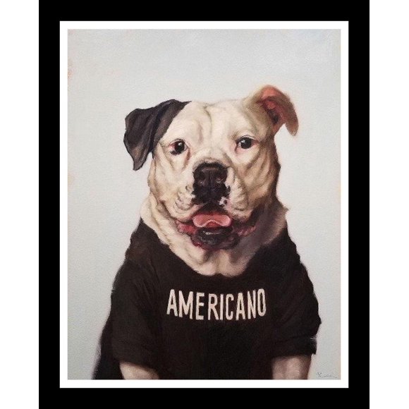 Americano, By Lucia Heffernan-Framed Art
