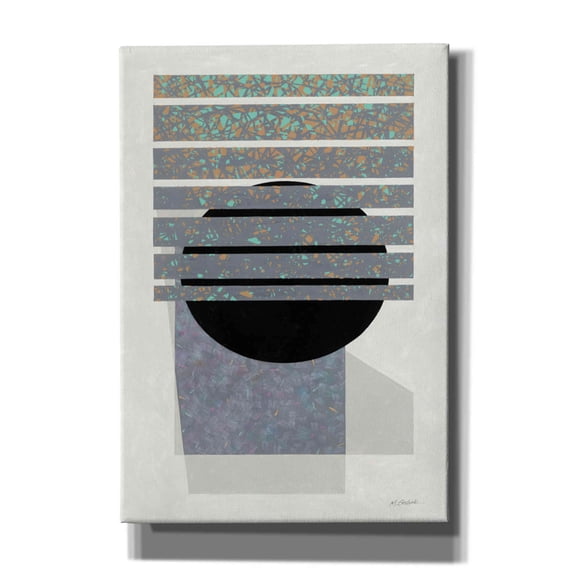 Epic Graffiti 'Full Moon II V2' by Mike Schick, Giclee Canvas Wall Art, 18"x26"