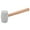 White, variant on 16 oz Rubber Mallet, White