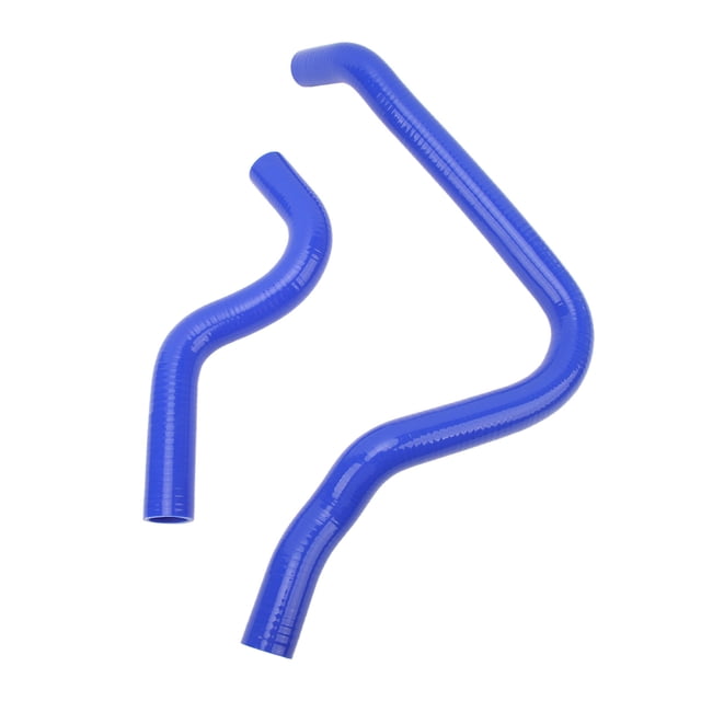 Aramox 2PCS Silicone Radiator Coolant Hose Tube Kit Car Radiator Hose Kit Replacement For CB7 F22A 2.2L F20A 2.0 L 1990 To 1993