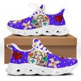thumbnail image 1 of Zapatos deportivos de diseñador de lujo para mujer, zapatillas de enfermería, zapatos planos con cordones y estampado médico de dibujos animados para enfermera y doctor., 1 of 6