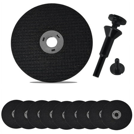 3 inch Cut Wheels with 1/4 Mandrel Kit,Cutting Cutter Discs 3/8 Arbor Hole 10pcs 1pack New