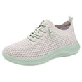 thumbnail image 4 of XIMIN Womens Orthopedic Walking Sport Athletic Gym Lightweight Shoes with Arch Support Comfortable Slip-on Fashion Sneakers for Plantar Fasciitis Wide Width Sock Shoes, 4 of 6