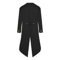 thumbnail image 4 of Aoochasliy Family Christmas Pajamas Parent-child Clothing Men's Retro Clothing Children's Mid-length Punk Retro Tuxedo, 4 of 7