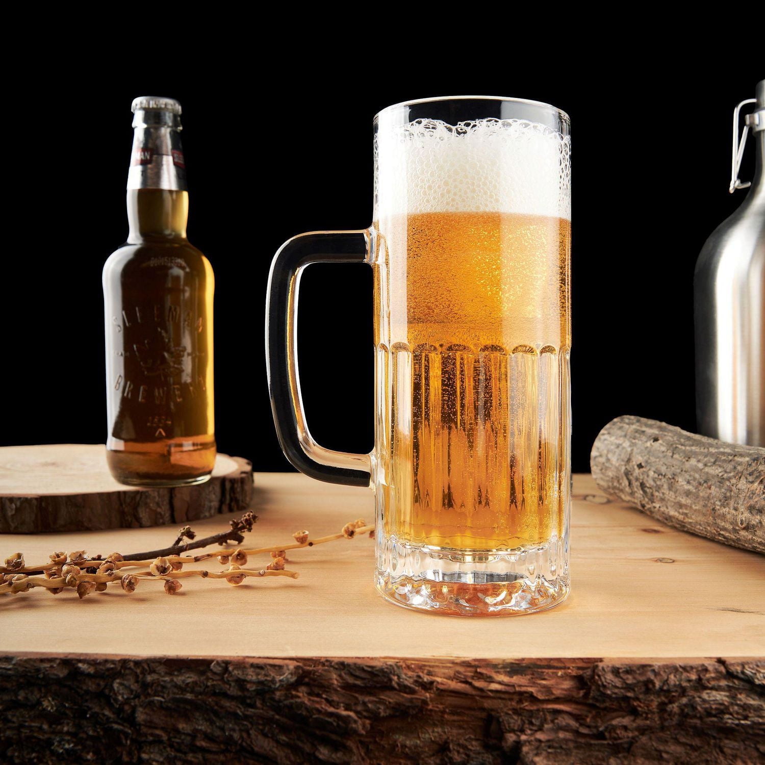 Freiburg Beer Mug 550ml, Set of 2