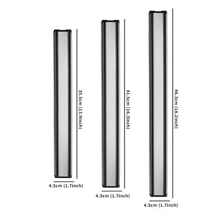 

1pc Magnetic Knife Strips Stainless Steel Magnetic Knife Bar - Use As Knife Holder Knife Rack Knife Strip Kitchen Utensil Holder And Tool Holder