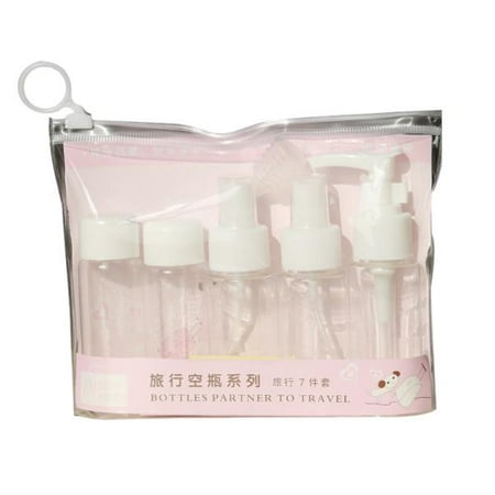 Airport Travel - High quality Plastic Bottles for Travel x 5+ Free Case Airport Security Approved
